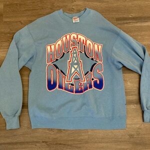 Vintage 1995 Houston Oilers Sweatshirt X-Large